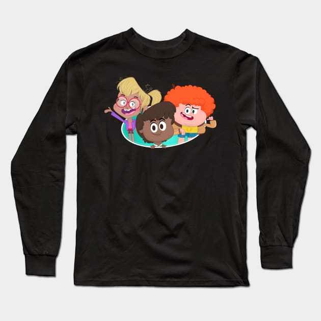 The Barefoot Bandits 'Kids Logo' Long Sleeve T-Shirt by mukpuddy